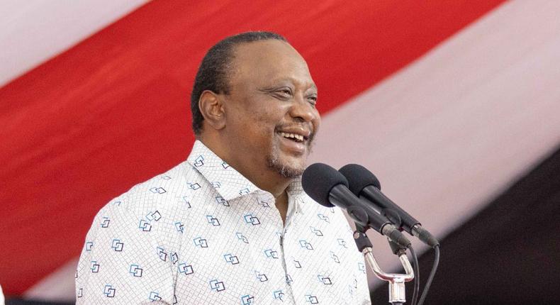 President Uhuru Kenyatta addressing religious leaders from Central Kenya Region at State House