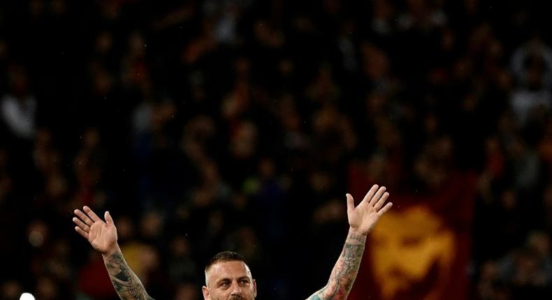 Daniele De Rossi is a hero to Roma fans having spent 18 years playing for his hometown club, the last two of which he was captain