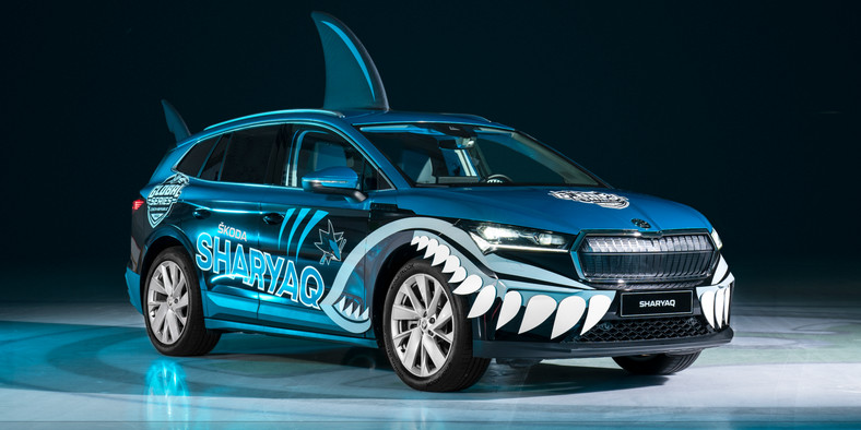 Skoda Sharyaq, maskotka San Jose Sharks