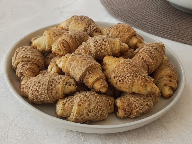 Pivske kiflice sa orasima