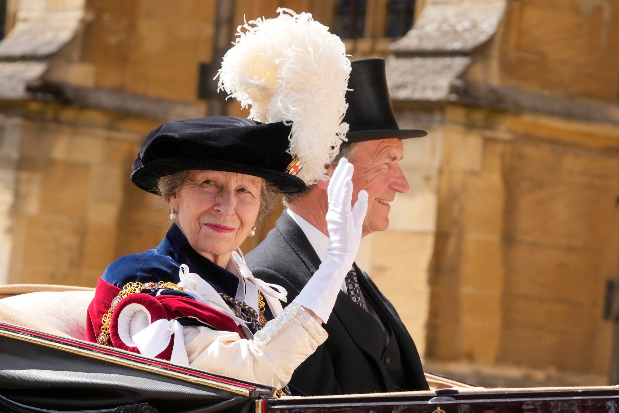 Britská princezná Anne.