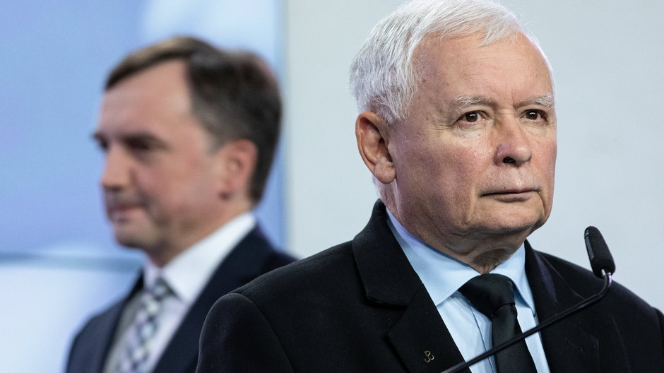 Zbigniew Ziobro i Jarosław Kaczyński