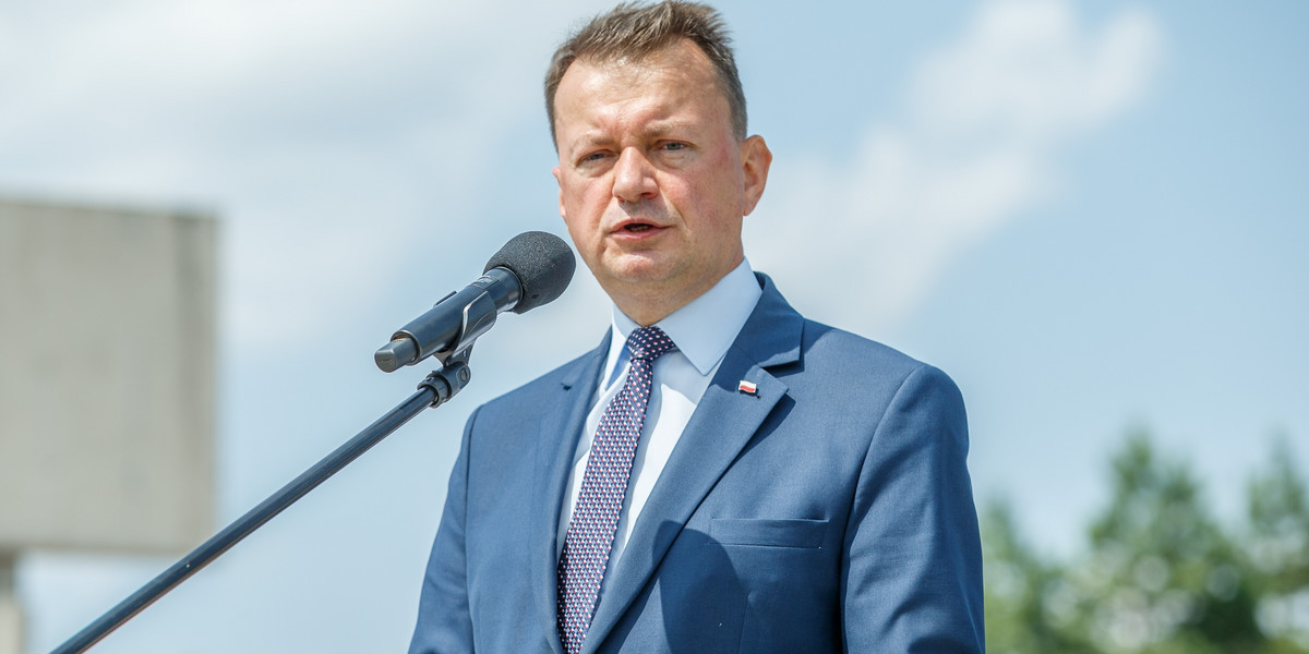 Minister Obrony Narodowej, Mariusz Błaszczak.