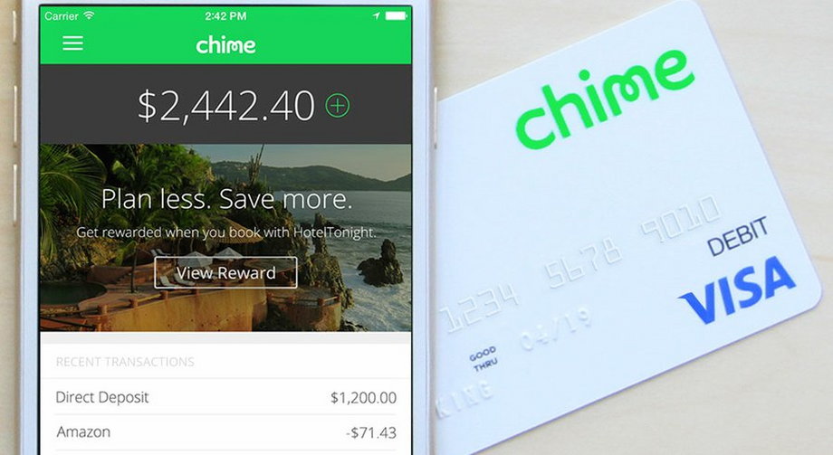 Chime wants to be the modern bank account, and it rewards you for saving.