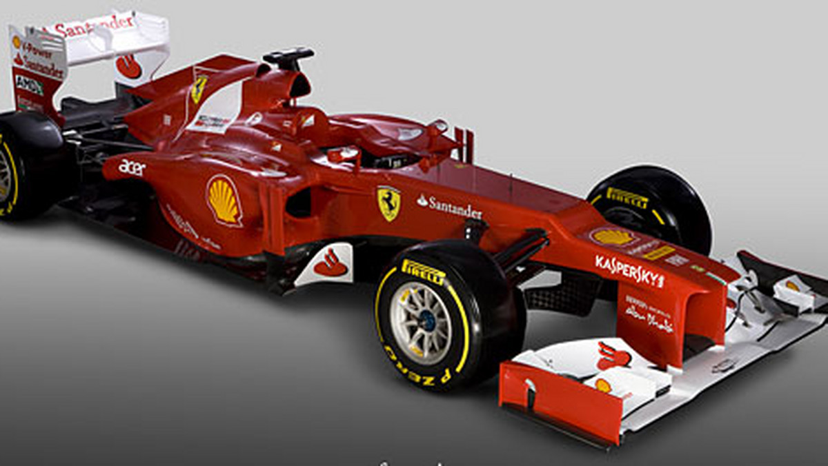 W Maranello zaprezentowano nowy bolid zespołu Formuły 1 - Ferrari. Nie potwierdziły się spekulacje mediów, które sugerowały, że na prezentacji może pojawić się Robert Kubica.
