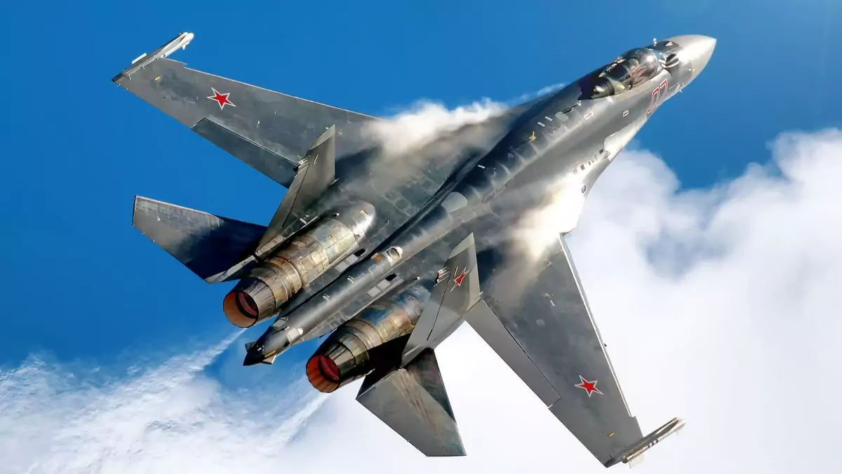 Su-35 to jeden z najnowszych samolotów w siłach Rosji