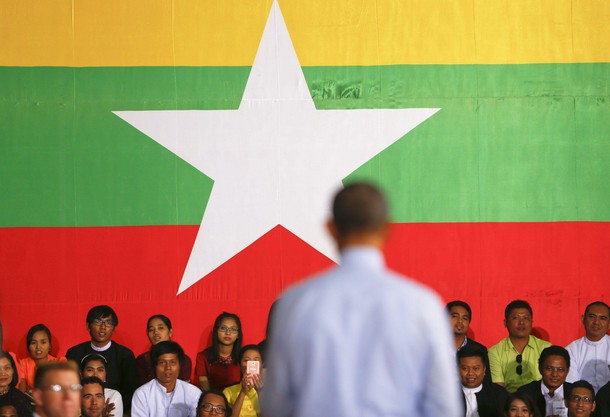 MYANMAR-OBAMA/