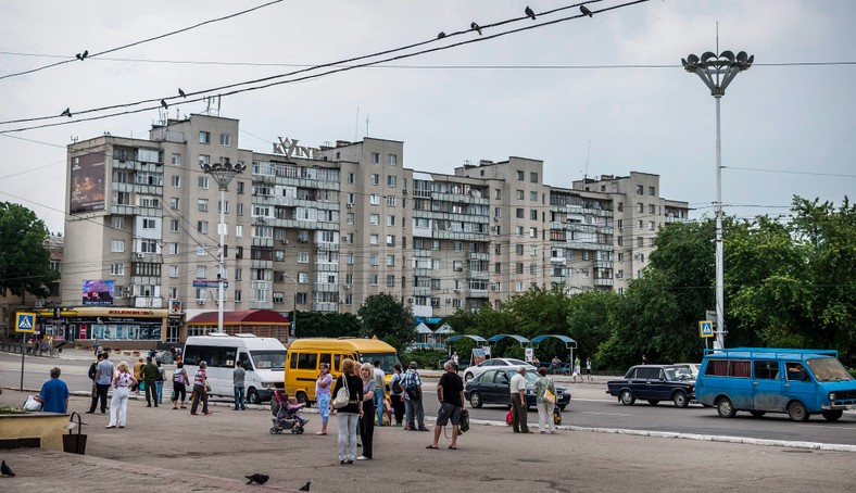 Stolica separatystycznej republiki Mołdawii Naddniestrza, Tyraspol, 7 czerwca 2013 r.