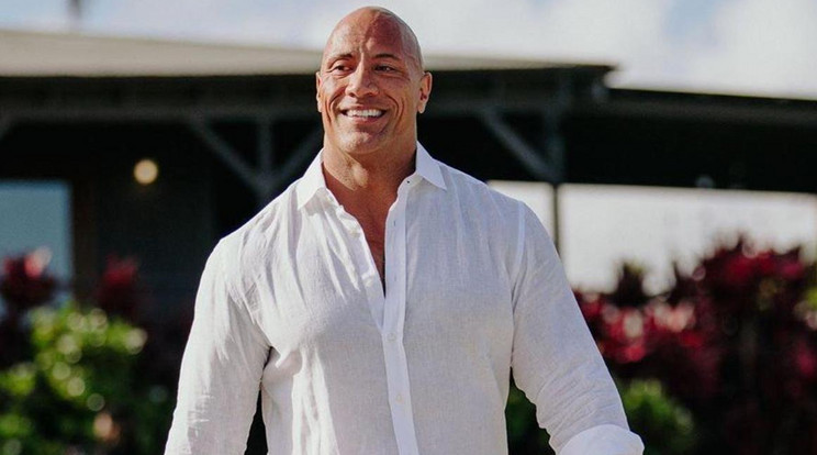 Dwayne Johnson sokkolta követőit régi fotójával / Fotó: Northfoto