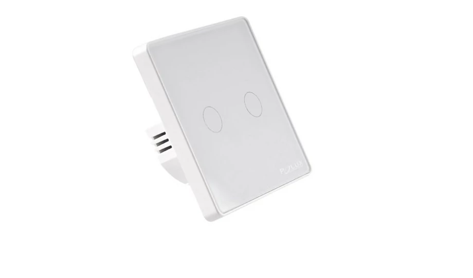 Włącznik podwójny WiFi Tuya Smart Home Biały Polux