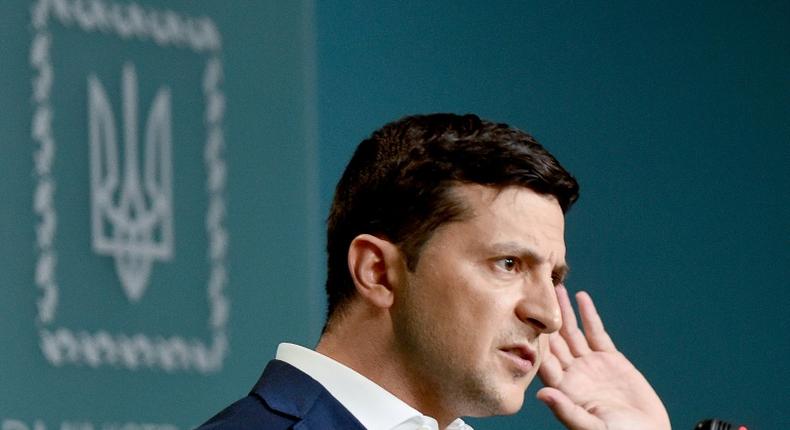 President Volodymyr Zelensky's party 'Servant of the People' is set to win the biggest share of votes in the coming election