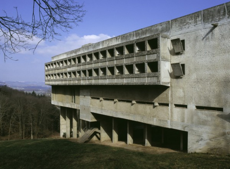 Sainte Marie de La Tourette, koło Lyon, Francja (z Iannis Xenakis; 1957–1960)