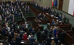 Awantura w czasie minuty ciszy dla ofiar katastrofy smoleńskiej. Kaczyński nieobecny