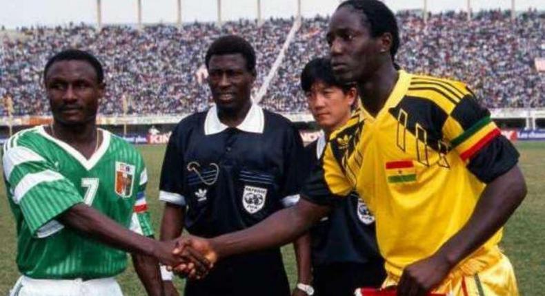 Tony Baffoe is Senegal 1992