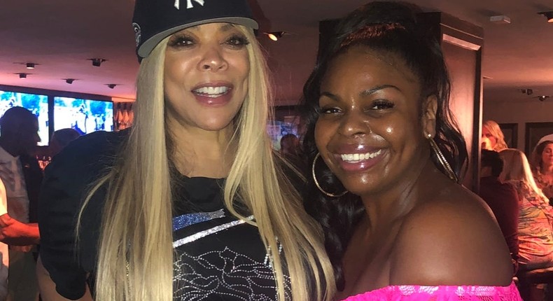 Wendy Williams with her former senior producer, Yazmin Ramos.Yazmin Ramos