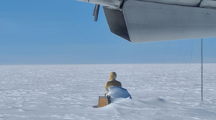 Lenin-szobor az Antarktiszon / Fotó: Profimedia