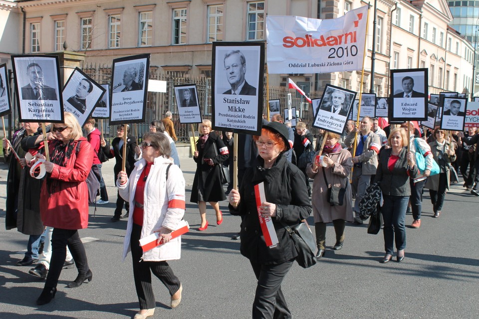 Marsz z Portretami w Warszawie