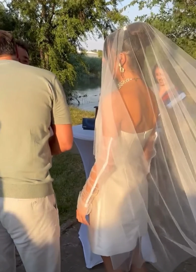 Marko Vasiljević, svadba