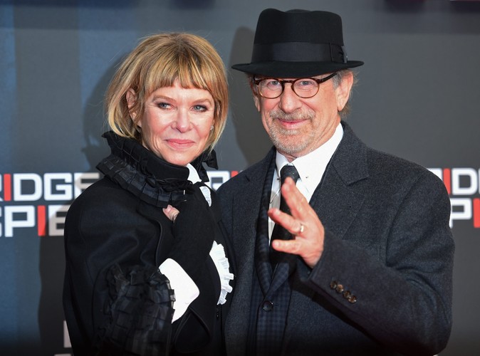 Steven Spielberg z żoną Kate Capshaw