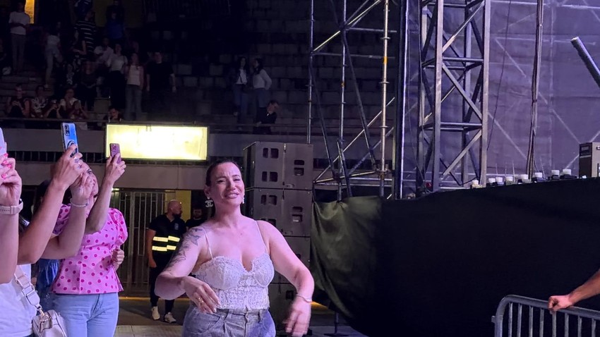Kristina Spalević nakon razvoda živi punim plućima: Na koncertu u čipki