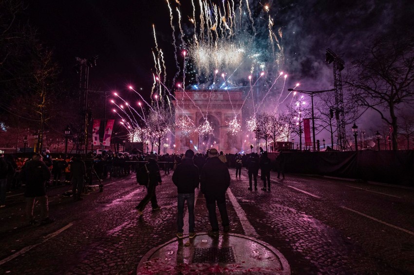 Doček Nove godine u Parizu