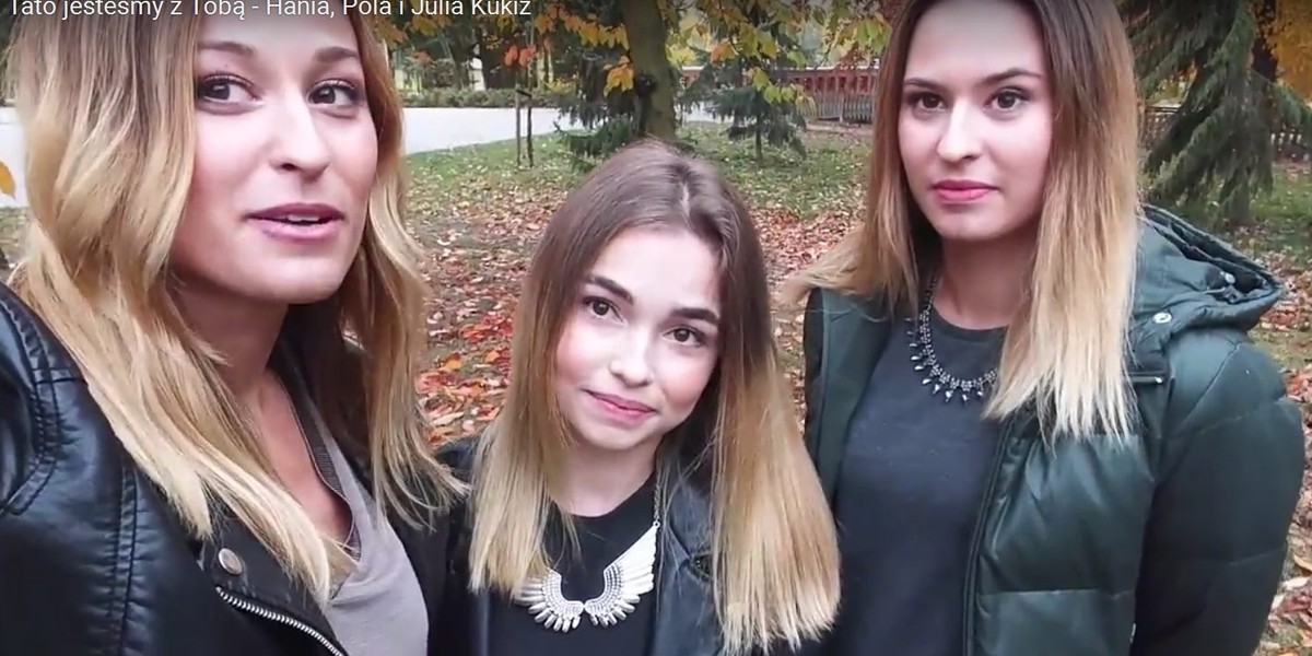 Julia, Hania i Pola Kukiz