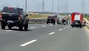 Saobraćajna nesreća autoput Novi Beograd-Surčin