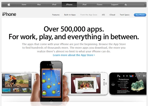 Apple - pionier na rynku aplikacji mobilnych - na razie nie dał się nawet największemu rywalowi