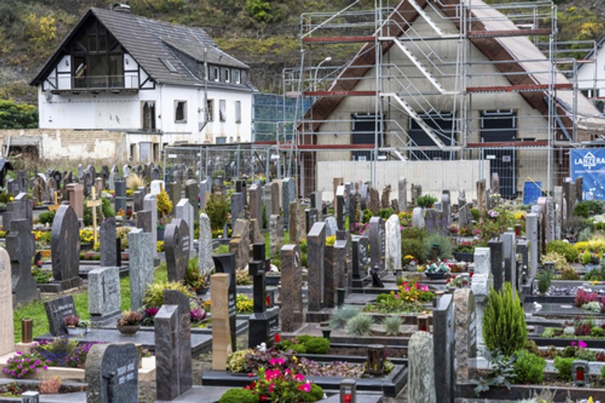 Groblje - ilustracija