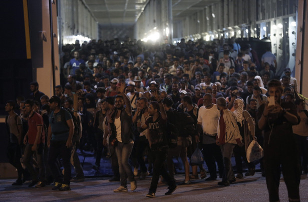 Wielka ucieczka imigrantów z węgierskiego obozu. Policja w akcji