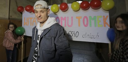 Wzruszające powitanie Tomasza Komendy: "Witaj w domu Tomek po 6540 dniach"