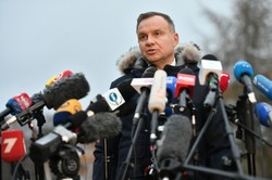 Prezydent Duda w Przewodowie: Rozmawiałem z Zełenskim, to dla nich trudna sytuacja i stres