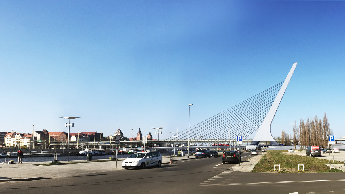 W 2020 r. szczecinianie mają pojechać nową przeprawą przez Odrę Zachodnią w centrum miasta. Dzisiaj zaprezentowano koncepcję nowego mostu Kłodnego, który połączy Łasztownię ze Starym Miastem.