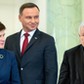 Beata Szydło, Andrzej Duda i Jarosław Kaczyński