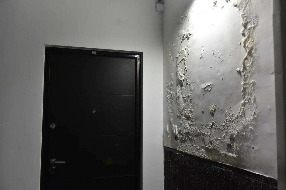 Mesto na kom se nalazila reklama "ordinacije"