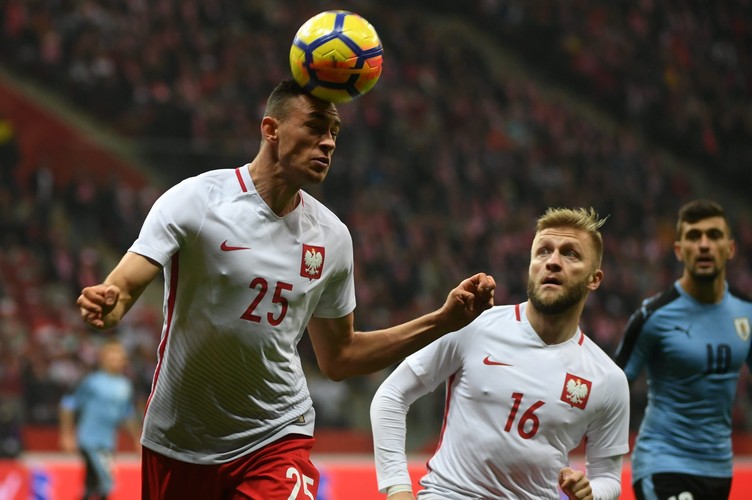 Jarosław Jach (L) i Jakub Błaszczykowski (C)