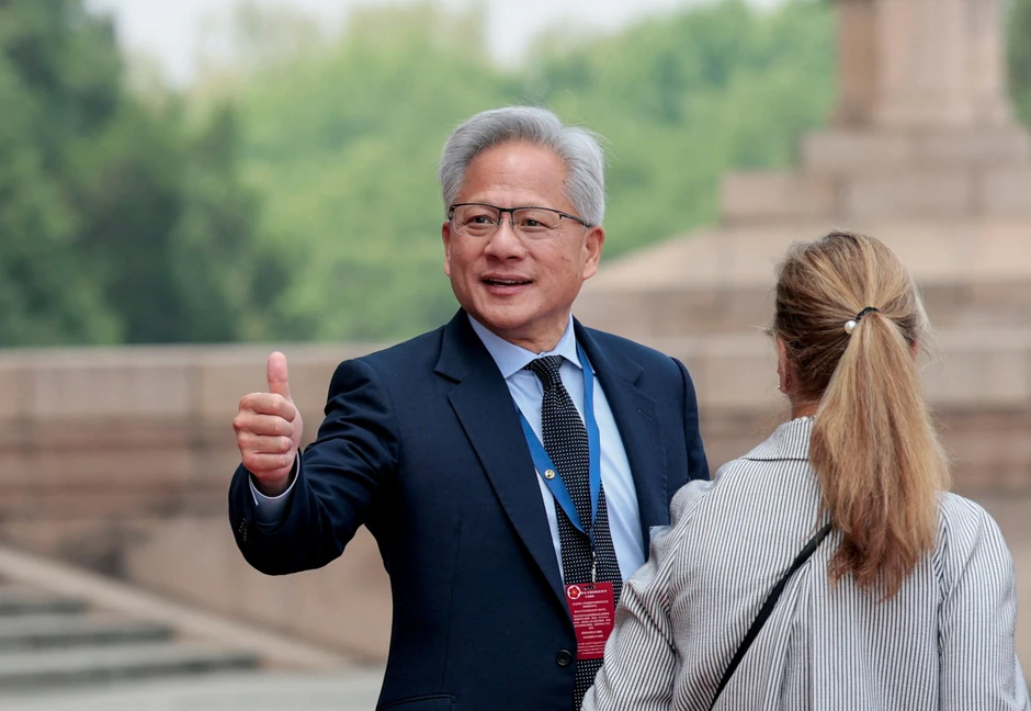 Džensen Huang, osnivač, predsednik i izvršni direktor tehnološke kompanije Nvidije | Foto: REUTERS/Evan Vucci