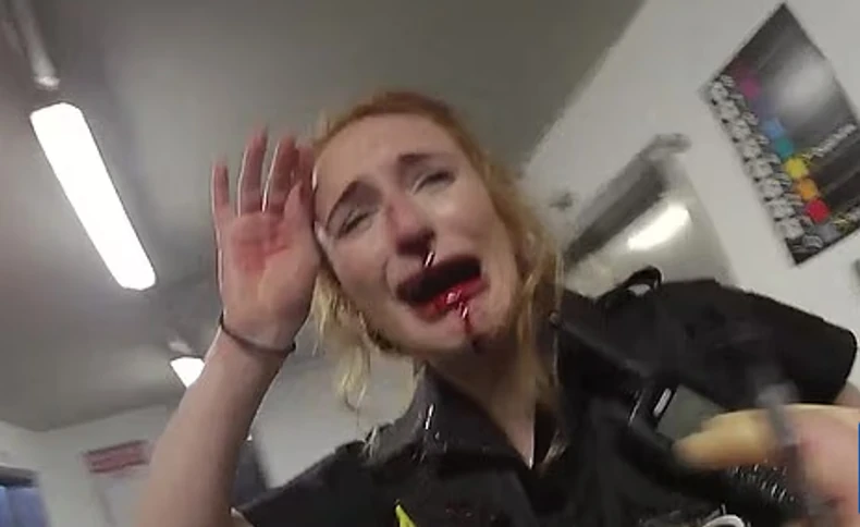 Napadnuta policajka Lidija Vord