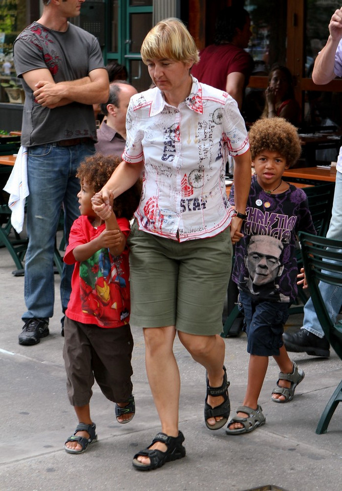 Dzieci Heidi Klum i Seala: Henry (5 l.) i Johan (4 l.) w Nowym Jorku