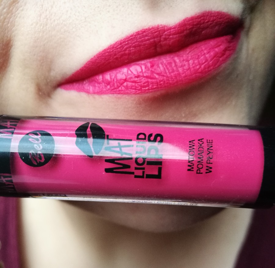 Pomadki Bell Mat Liquid Lipstick z Biedronki za 7 zł NASZ TEST i OPINIE