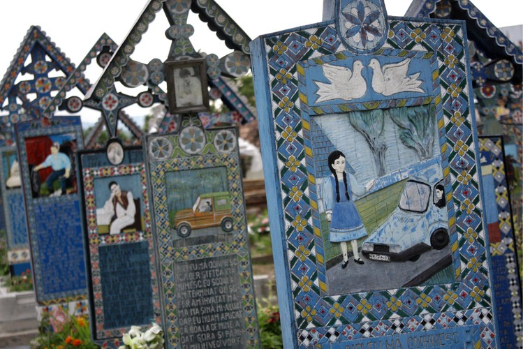 Wesoły cmentarz w Rumunii