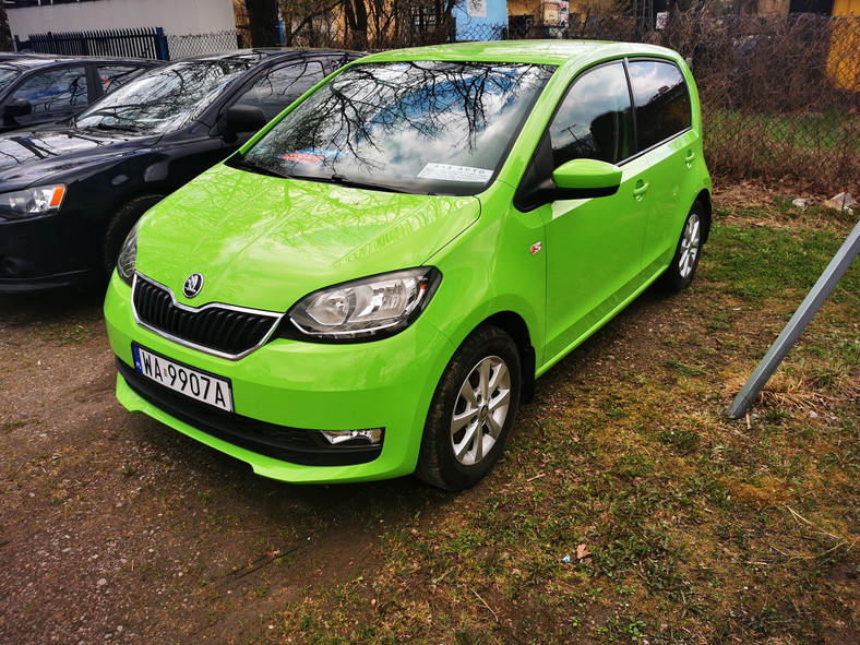 Skoda Citigo 1.0 MPI/60 KM rocznik 2018, cena 45 999 zł