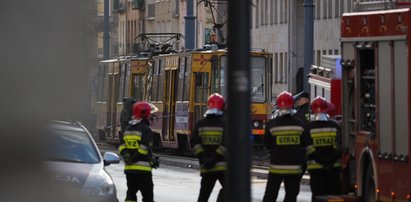 Tajemniczy pakunek w tramwaju. Alarm bombowy w Łodzi