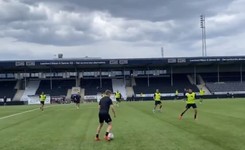 Piłkarze Bodo/Glimt trenują przy dopingu kibiców... Legii Warszawa [WIDEO]