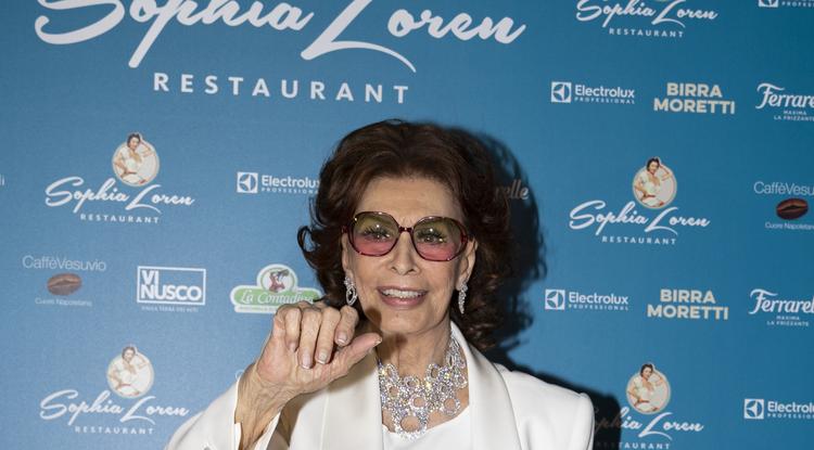 Sophia Loren életéért imádkoznak most a rajongók Fotó: Getty Images