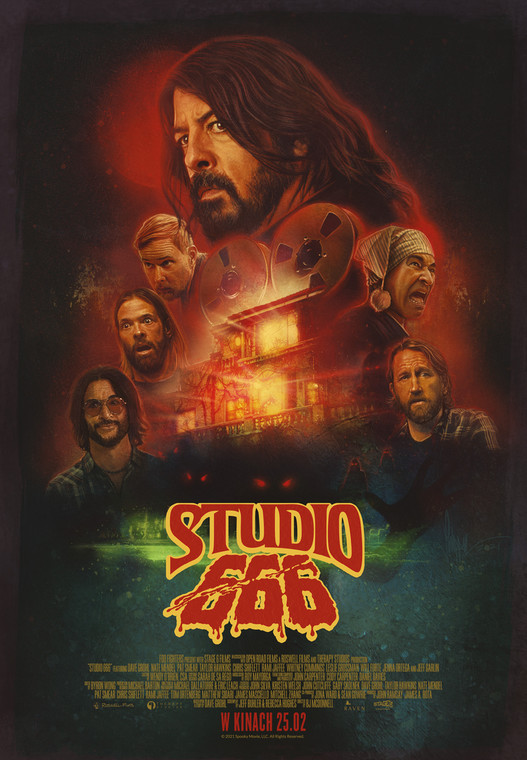 "Studio 666". Plakat filmu