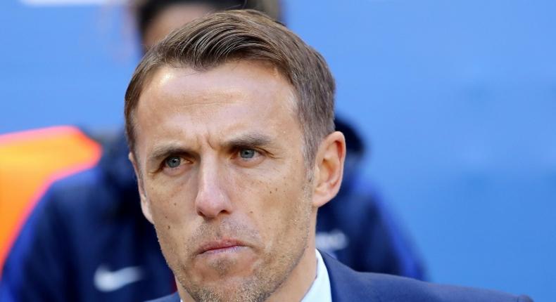 England women's manager Phil Neville was not happy with his side's performance despite a 2-0 win over Denmark