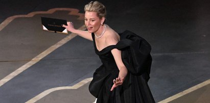 Oscary 2023. Elizabeth Banks omal nie przewróciła się na scenie