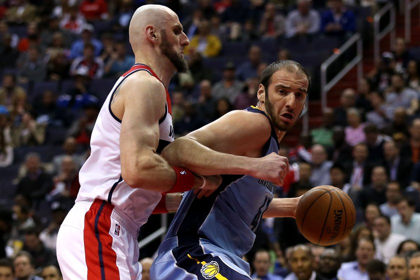 Gortat nawrzucał rywalom, pewna wygrana Wizards