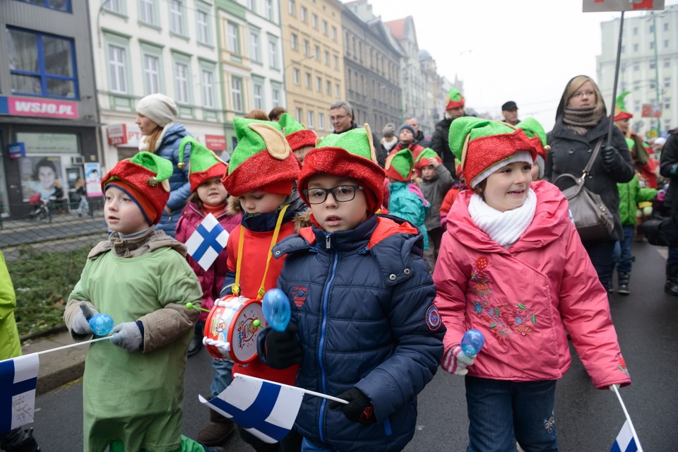 POZNAŃ WIELKI POCHÓD ELFÓW (parada dzieci)